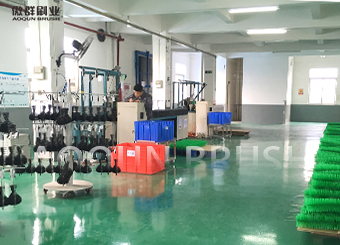 傲群毛刷廠家扭線刷車間