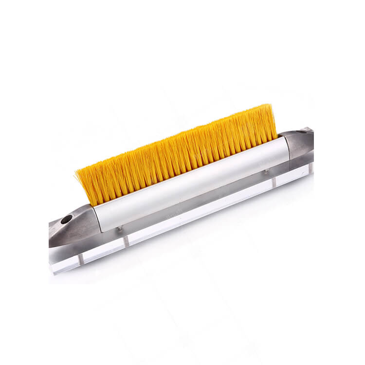 黃色的防夾扶梯毛刷，你見(jiàn)過(guò)嗎「傲群刷業(yè)」
