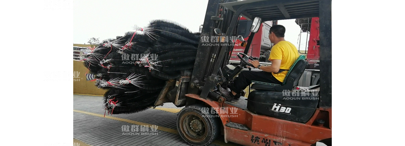 過濾毛刷不停單，傲群刷業(yè)出貨忙