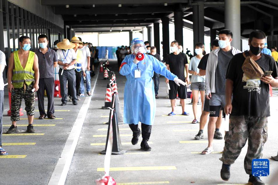 同心抗疫 三亞加油