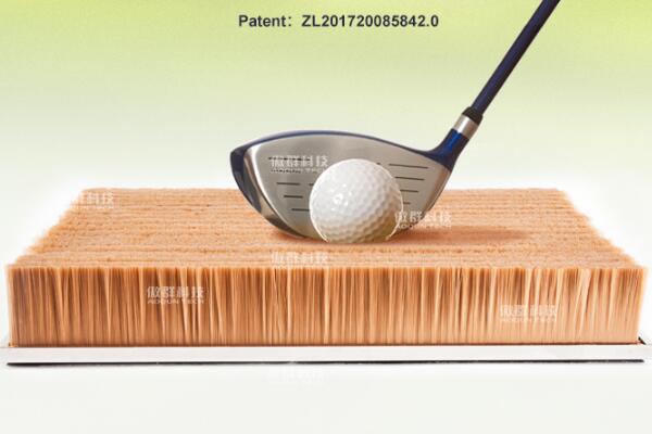 傲群科技：引領(lǐng)高爾夫托盤沙坑毛刷個性化定制新潮流