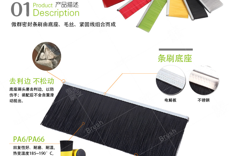 密封條刷概況 密封條刷概況