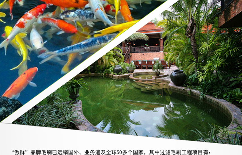 魚池過濾毛刷 魚池過濾毛刷