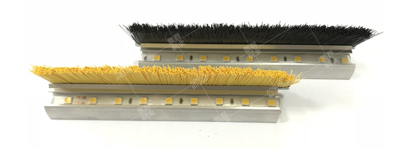 LED燈安全扶梯毛刷 LED燈安全扶梯毛刷