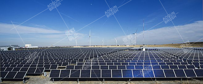 光伏太陽(yáng)能板清掃毛刷條 光伏太陽(yáng)能板清掃毛刷條