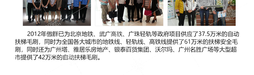 自動扶梯毛刷 自動扶梯毛刷