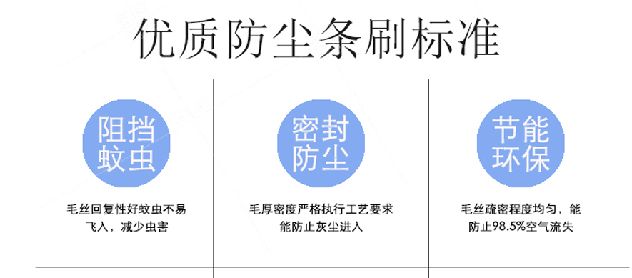 防塵條刷 防塵條刷