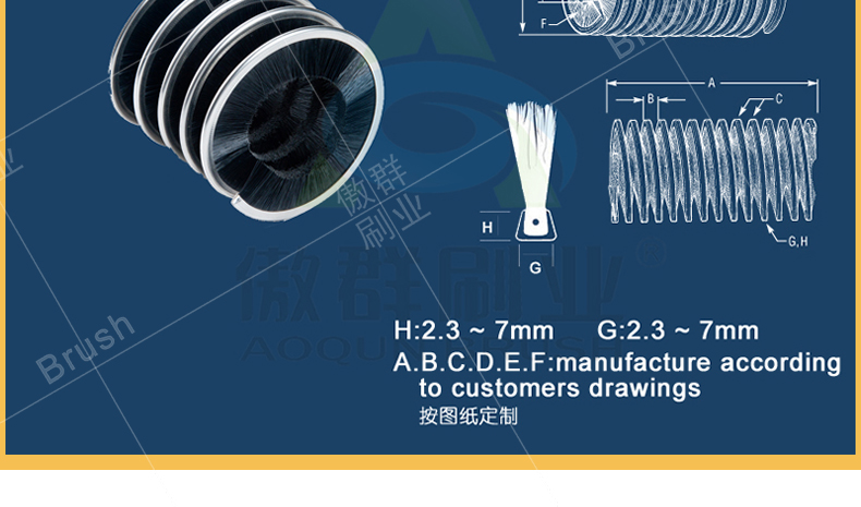 彈簧刷輥規(guī)格 彈簧刷輥規(guī)格