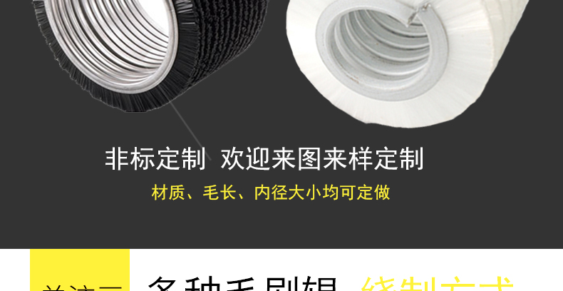 彈簧毛刷輥 彈簧毛刷輥