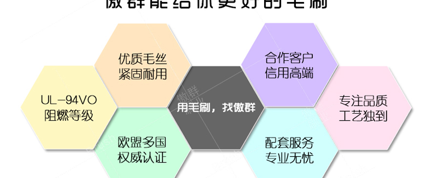 ul94-vo阻燃機房服務(wù)器毛刷 ul94-vo阻燃機房服務(wù)器毛刷