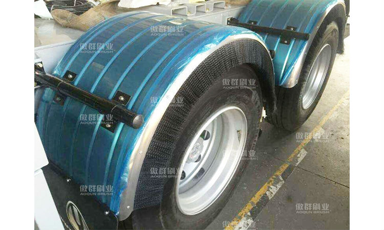 半弧形擋泥板防飛濺毛刷 半弧形擋泥板防飛濺毛刷