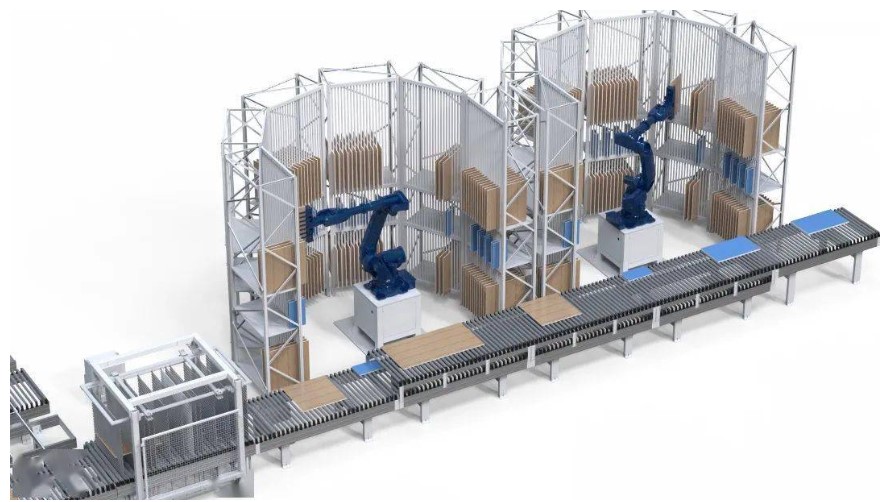 毛刷助力全柔性智能分揀